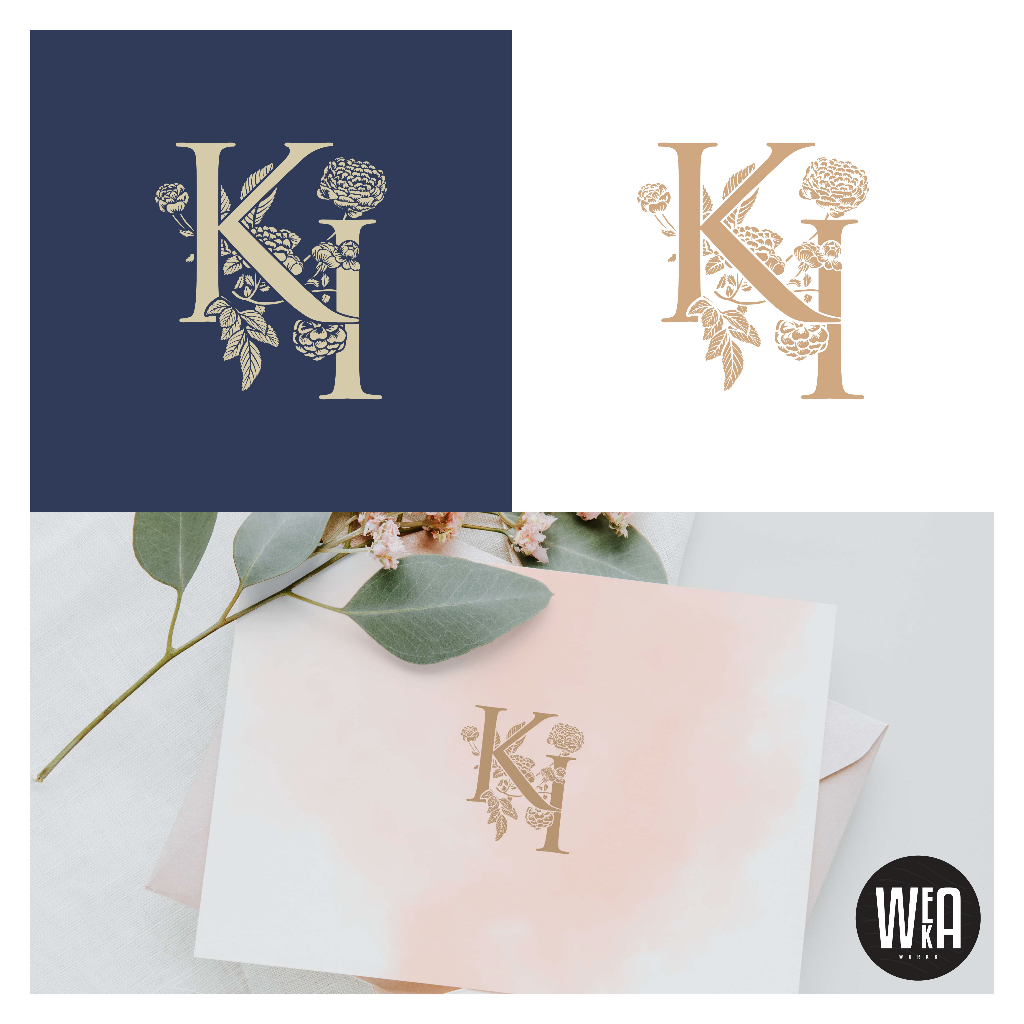 Jual Jasa Desain Custom Inisial Nama Logo Wedding Logo Nama Logo Inisial Nama Shopee