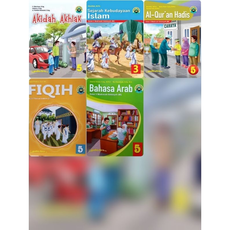 Jual Buku Paket Pelajaran Madrasah Ibtidaiyah Kelas Sd Mi Yudhistira