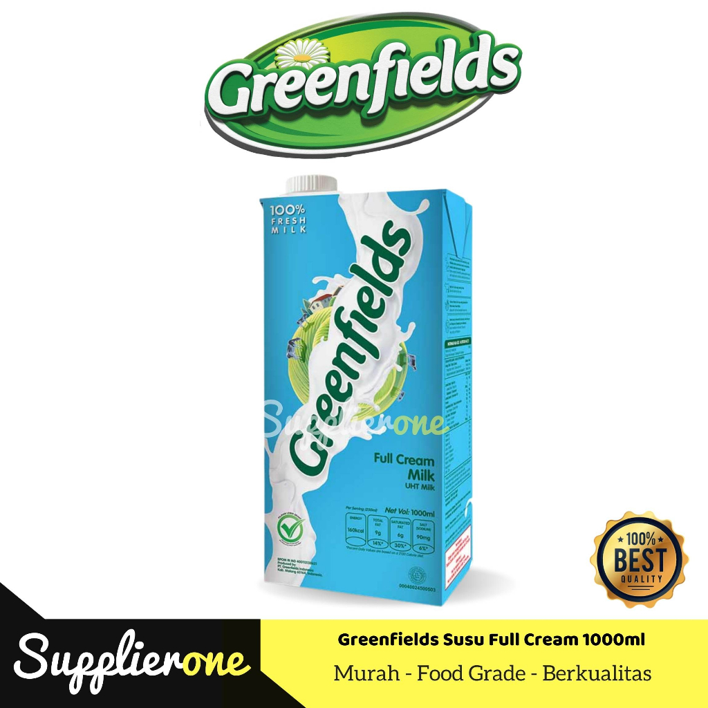 Jual Greenfield Susu Uht Greenfield Susu Full Cream Ml Susu Uht