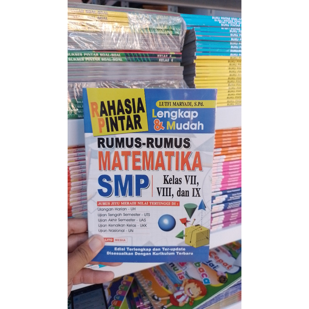 Jual Buku Rumus Rumus Lengkap Matematika Smp Mts Edisi Kurikulum