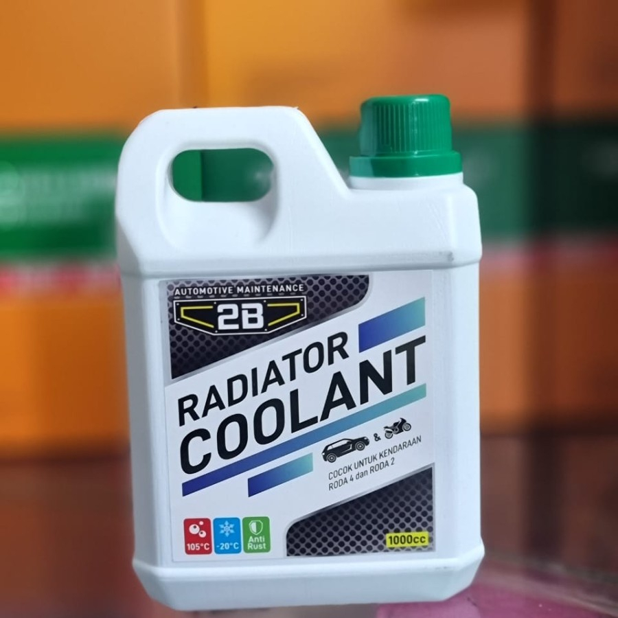 Jual Air Radiator Coolant 2B Motor Mobil 1 Liter | Shopee Indonesia