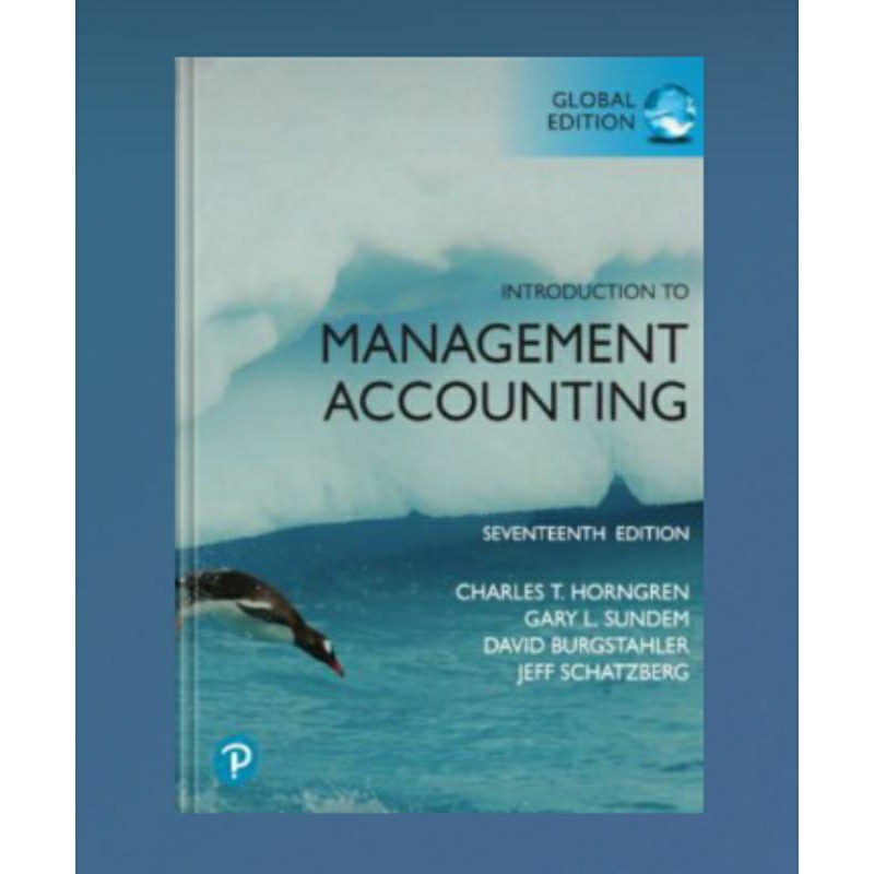 Jual Buku Baru Introduction To Management Accounting, Global Edition ...