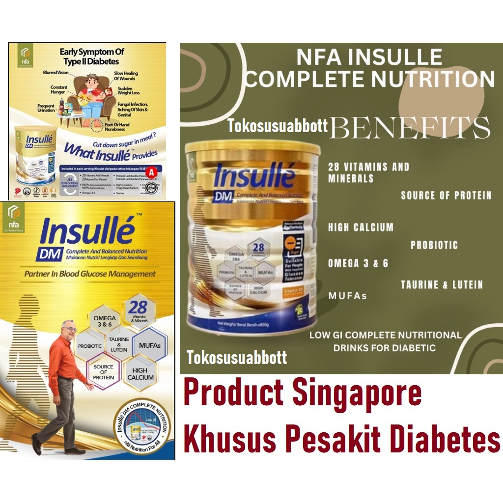 Jual MALAYSIA SINGAPORE Susu Abbott Glucerna Triple Care For Diabetic Diabetes 850gr Vanila