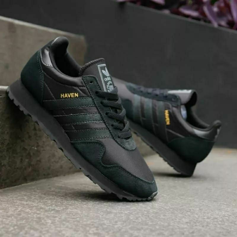 Adidas haven all black sale