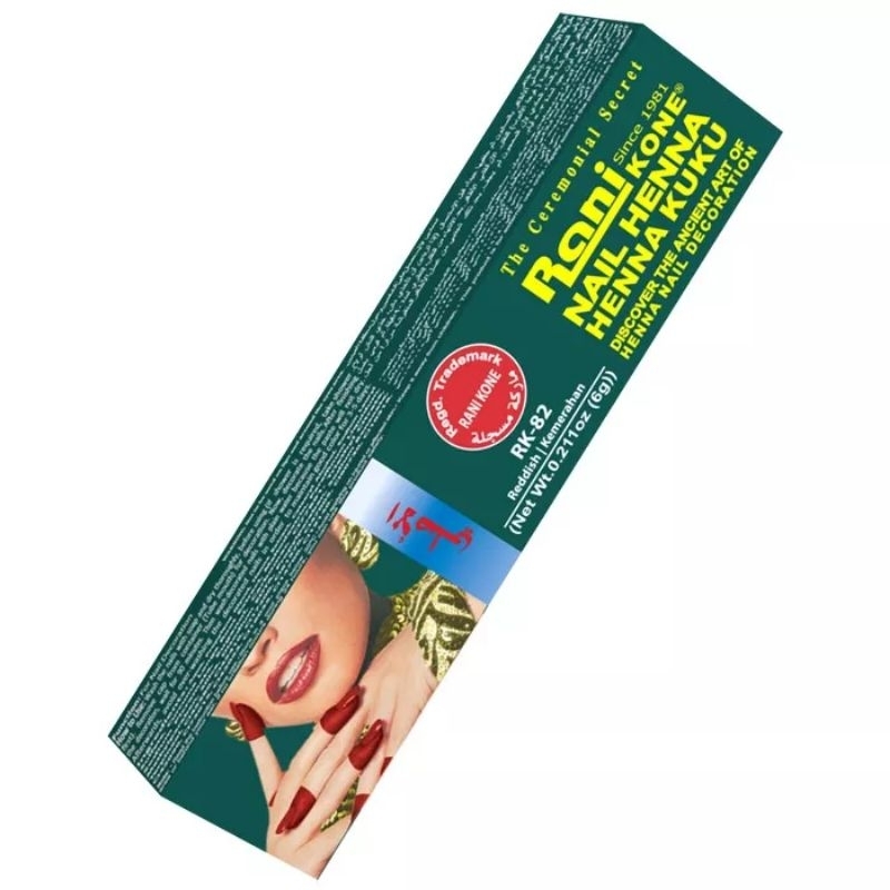 Jual HENNA KUKU PACCI KUKU WARNA MERAH RANI KONE OLEH OLEH HAJI DAN ...