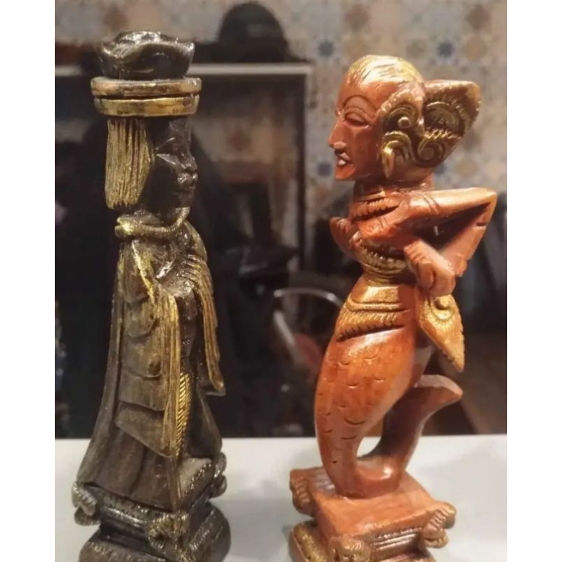 Jual Patung Raja Ratu Primitif Original Barang Vintage Antik | Shopee ...
