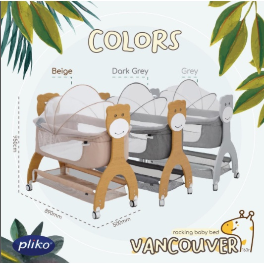 Jual Baby Box Pliko Vancouver Rocking Baby Bed / Tempat Tidur Ranjang ...