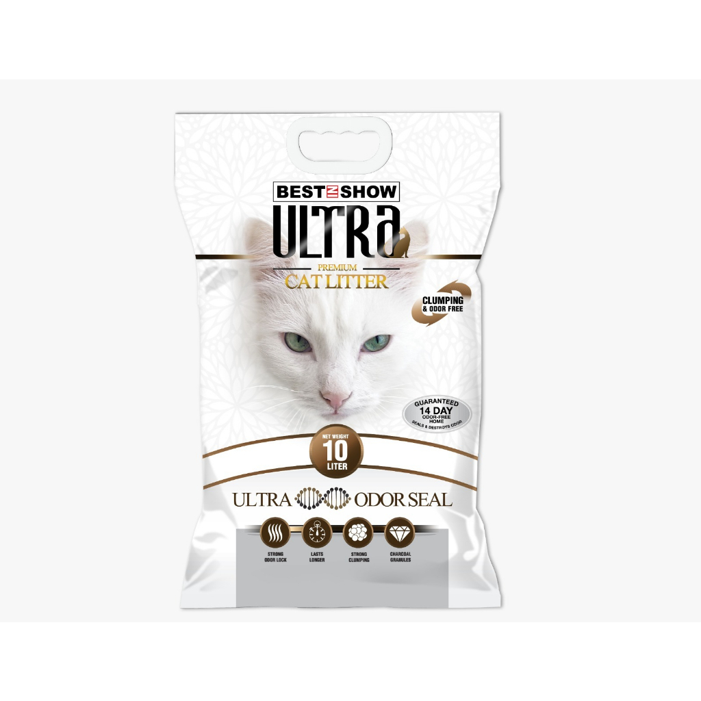 Jual Best In Show Ultra Premium Cat Litter 10lt Pasir Kucing Premium