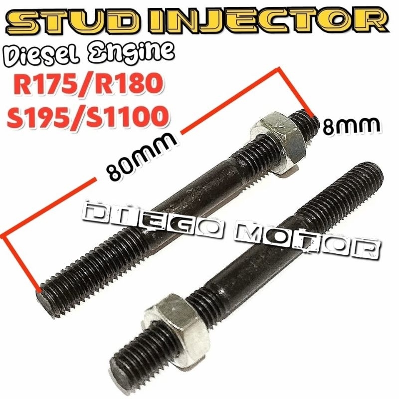 Jual R175 R180 S195 Stud Injektor Baut Ikat Rumah Nozel Mesin Diesel ...