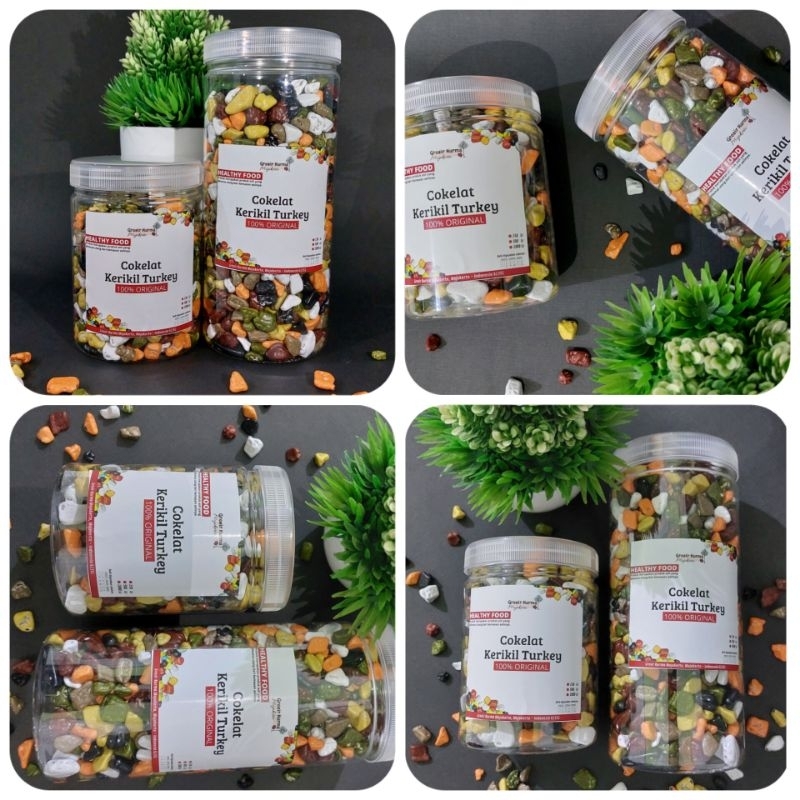 Jual Coklat Kerikil Arab 1 Kg Kemasan Toples Barang Baru Dan