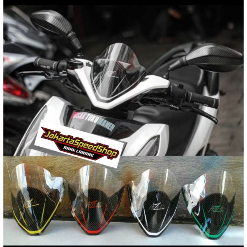 Jual VISOR VARIASI VARIO 125 VARIO 150 LED 2018 BARANG SESUAI FOTO