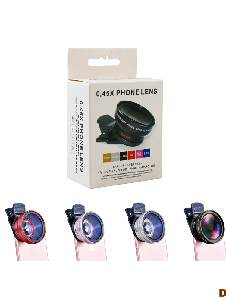 Jual Lensa Super Wide Angle Lens + Macro Smartphone - APL-0.45WM ...