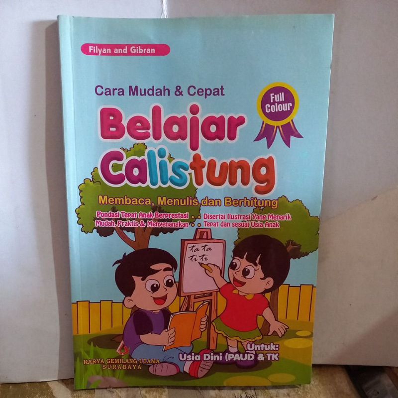 Jual Cara Mudah & Cepat Belajar Calistung Membaca, Menulis, Dan ...