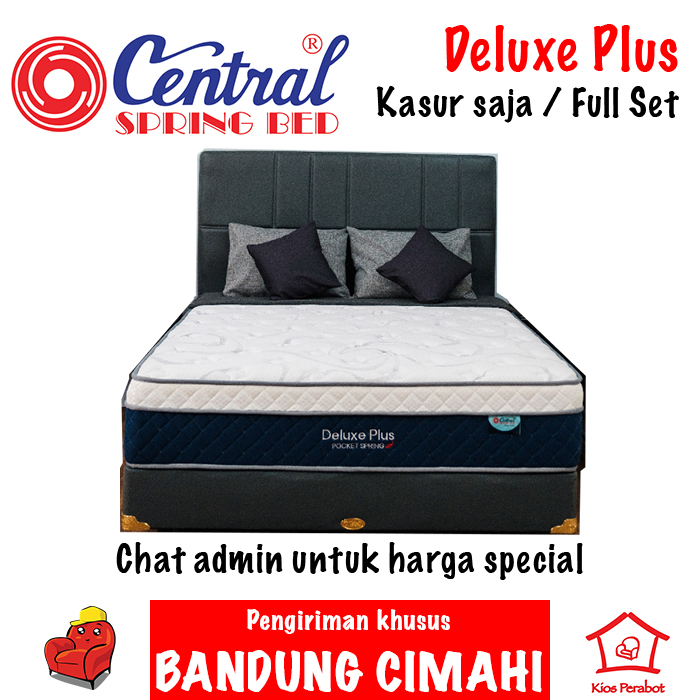 Jual Springbed Central Deluxe Plus Pocket Spring / kasur spring bed ...