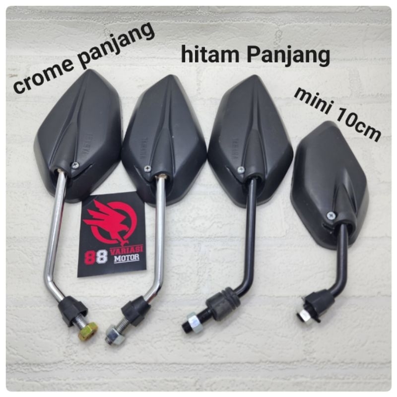 Jual Spion Standar Bawaan Yamaha Jupiter Gagang Chrome Dan Hitam Spion Standar Yamaha Jupiter