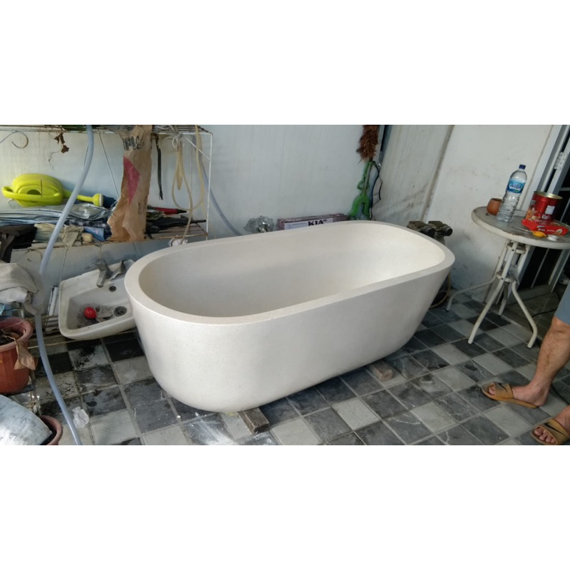 Jual Bath Tub Marmer Terrazzo Bath Tub Portable Bath Tub Dewasa Bathtub Shopee Indonesia