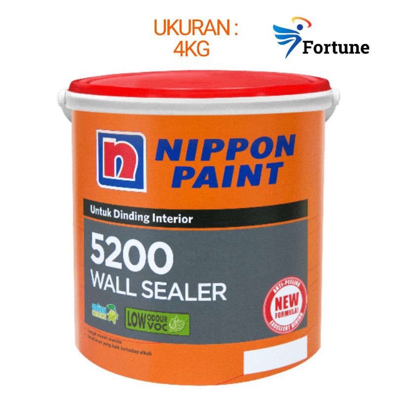 Jual Cat Dasar Tembok Nippon Paint Kg Cat Dinding Wall Sealer Nippon Shopee Indonesia