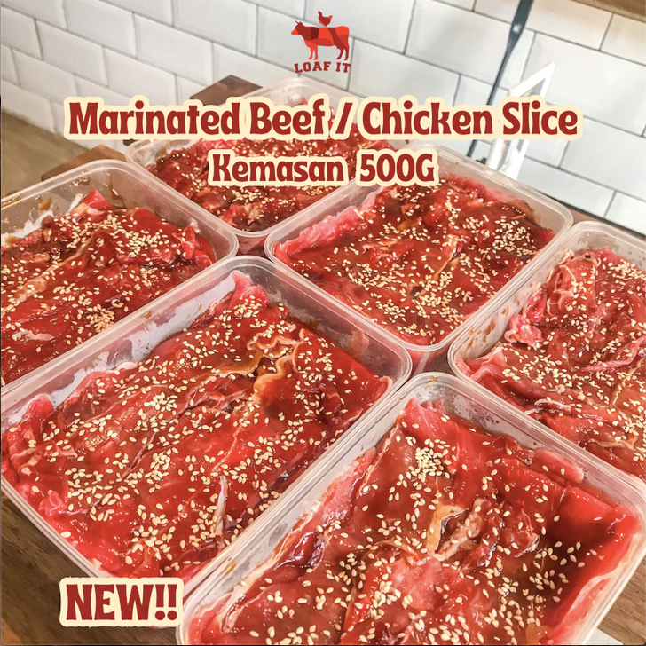 Jual Marinated Beef Slice Daging Sapi Slice Marinasi Bbq Yakiniku