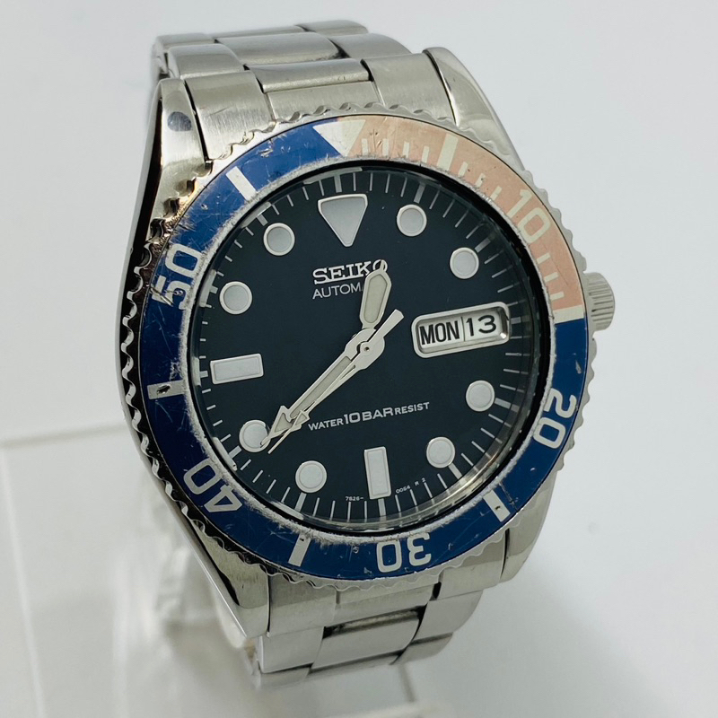 Jual Seiko Diver Pepsi 7S26-0050 Automatic | Shopee Indonesia オ 