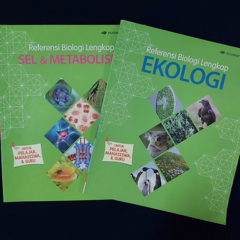 Jual Buku Original Referensi Biologi Lengkap Ekologi Sel