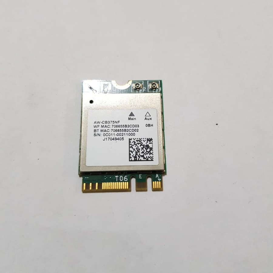 Carte Wi-Fi Pour HP ProBook 445 G7 - Référence AW-CB375NF REV05 + Vis Incluses