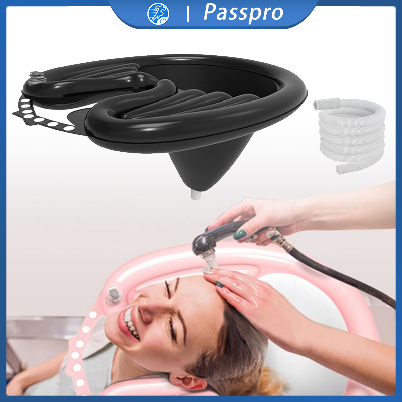 Jual Inflatable Shampoo Bowl Tempat Cuci Rambut Portable Lipat Baskom ...