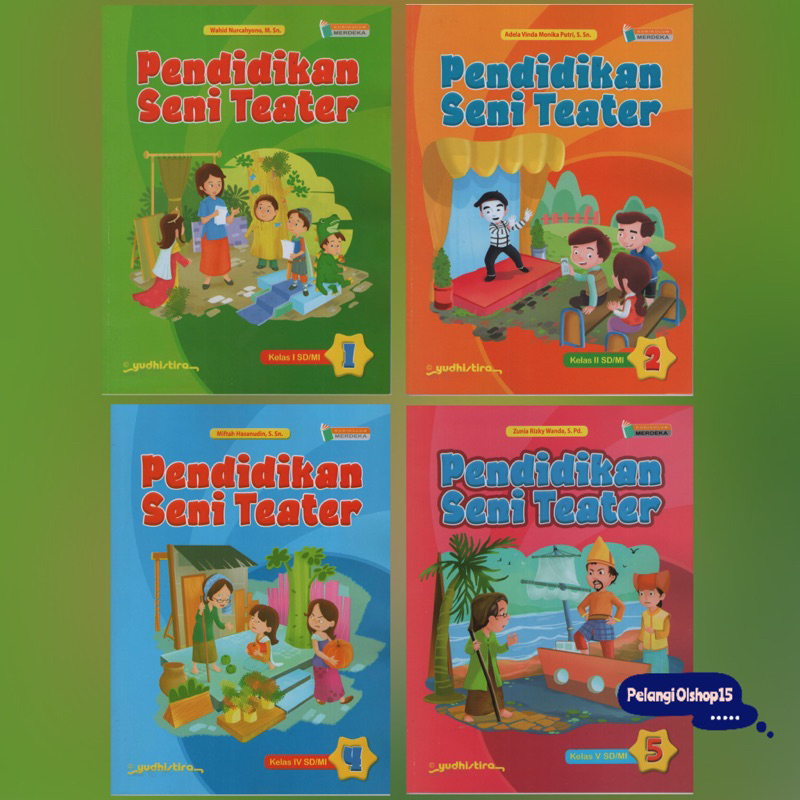 Jual Buku Pendidikan Seni Teater Sd Mi Kelas 1 2 4 5 Kurikulum Merdeka