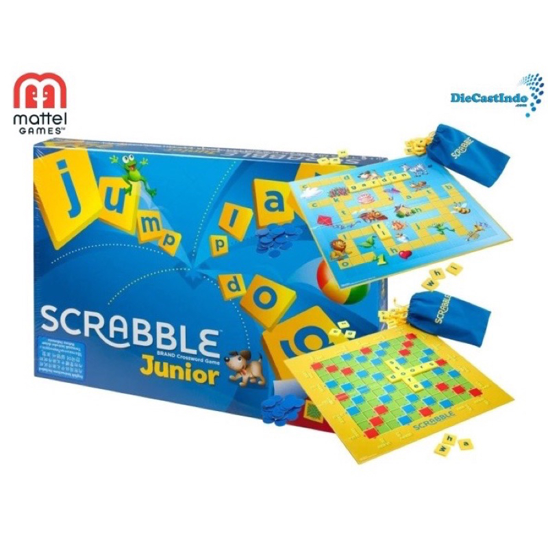Jual Scrabble junior mattel ORIGINAL | Shopee Indonesia