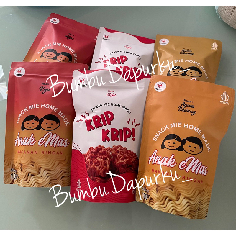 Jual Snack Anak Emas Jajan Krip Krip Jadul 100gr | Shopee Indonesia