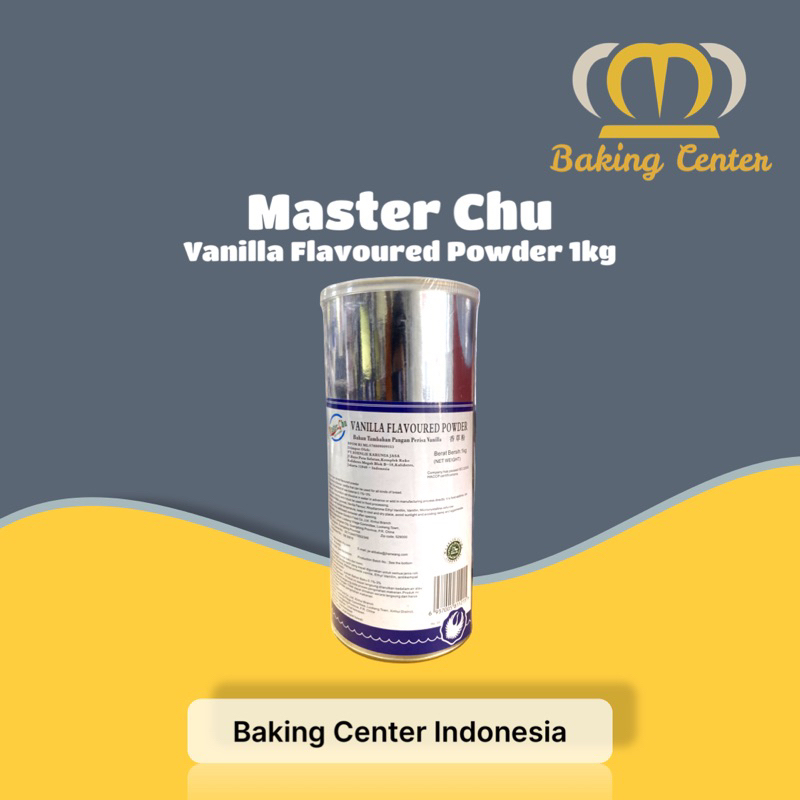 Jual Master Chu Vanilla Flavoured Powder 1kg | Shopee Indonesia