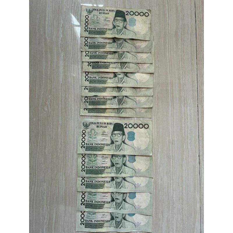 Jual Uang Kuno 20 Ribu Rupiah Ki Hajar Dewantara Asli | Shopee Indonesia