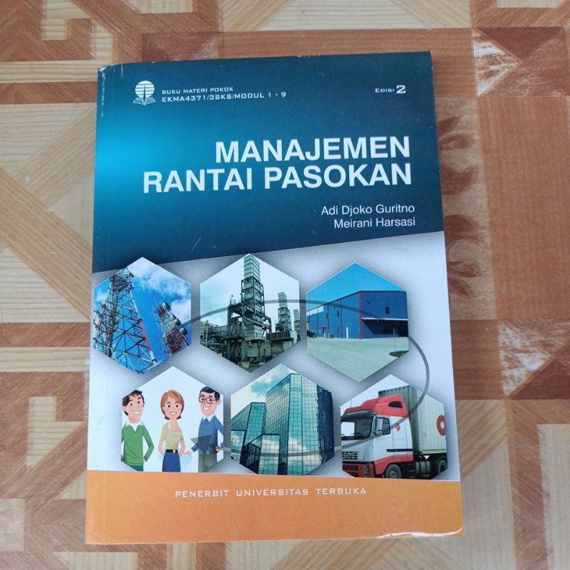 Jual ORIGINAL MANAJEMEN RANTAI PASOKAN EDISI 2 : UNIVERSITAS TERBUKA ...