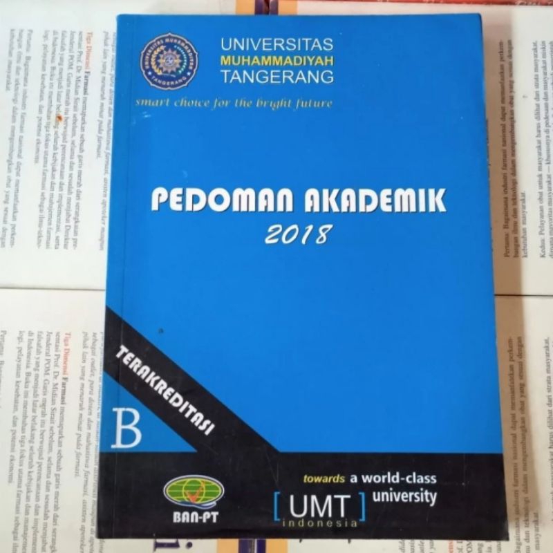 Jual BUKU ORIGINAL PEDOMAN AKADEMIK 2018 UNIVERSITAS MUHAMMADIYAH ...