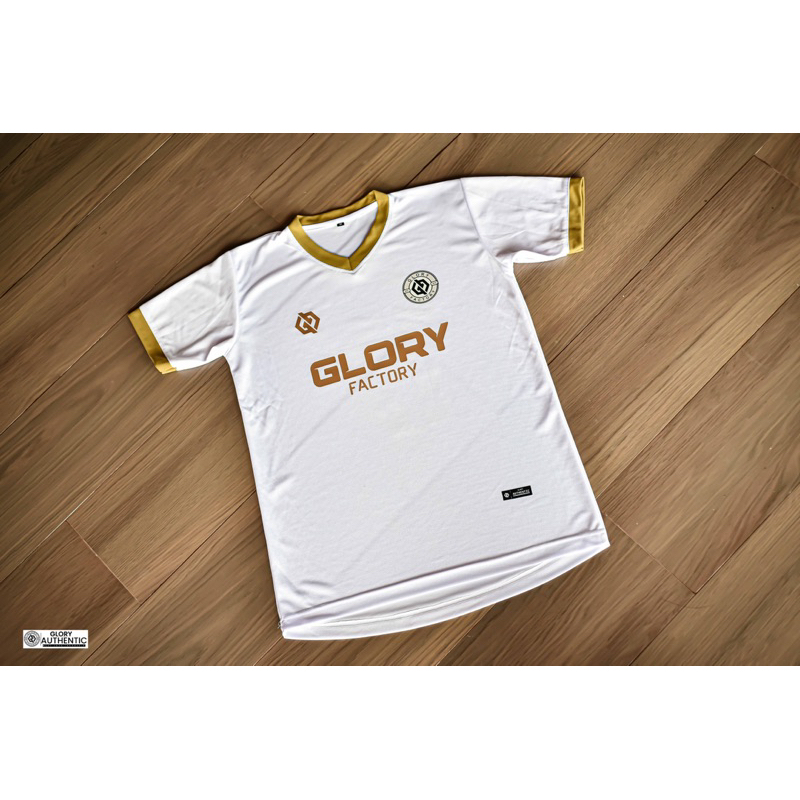 Jual Jersey Futsal Sablon Polyplex Putih Gold Bahan Premium Dryfit ...