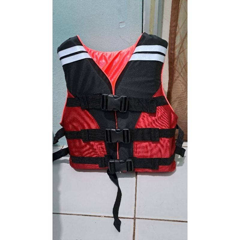 Jual Life Jaket Baju Pelampung Rescue life All Size Jaket Rompi Renang ...