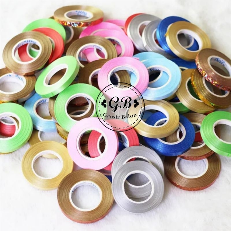 Jual Pita 5 Meter Pita Balon Roll Meter 5 Meter Pita Balon Ribbon