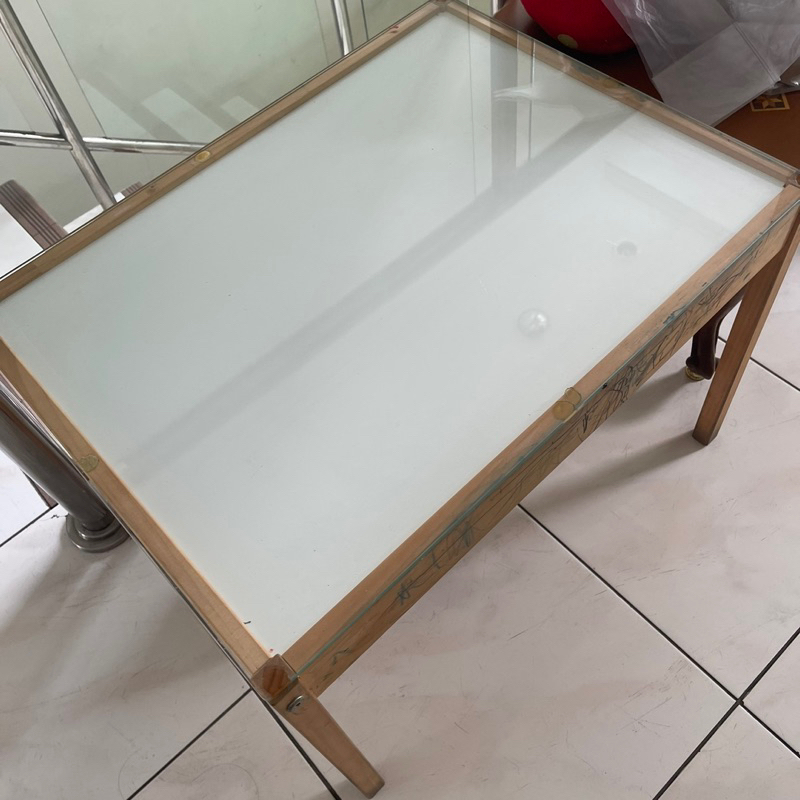 Jual Prelove Meja Belajar Ikea Meja + 2kursi | Shopee Indonesia