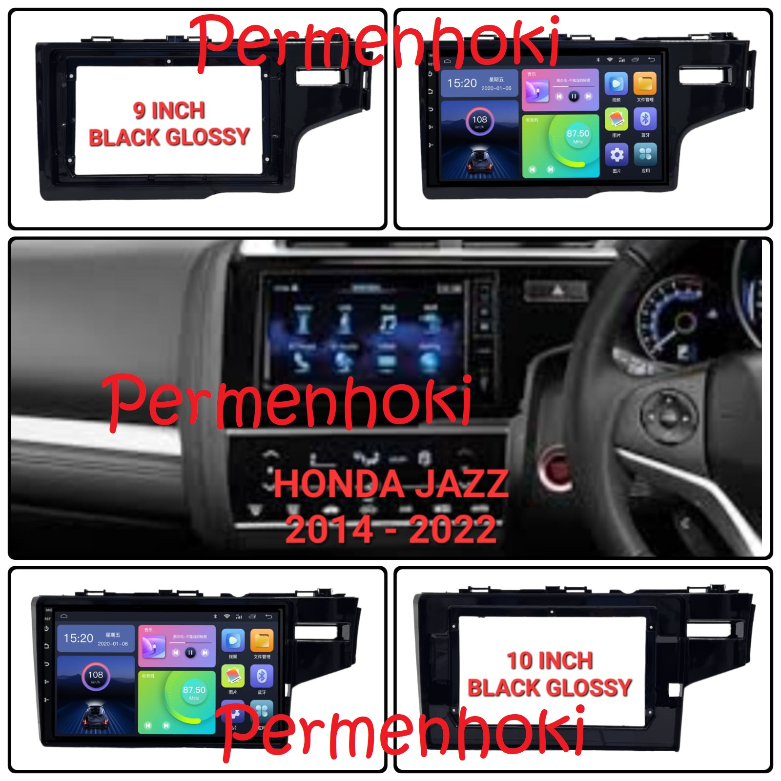 Jual Frame Headunit Android Oem Honda Jazz Shopee Indonesia