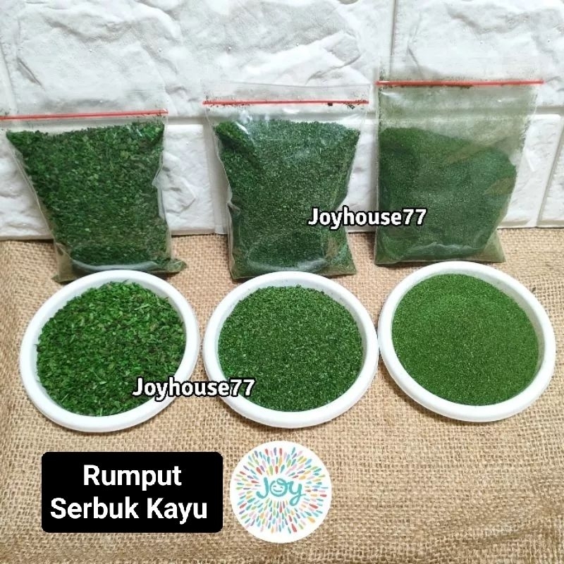 Jual 15gr Rumput Serbuk Kayu Tabur Bahan Maket Diorama Landscape ...