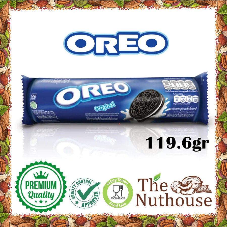 Jual ORE0 Chocolate Sandwich Cookies with Vanilla Flavored Cream ...