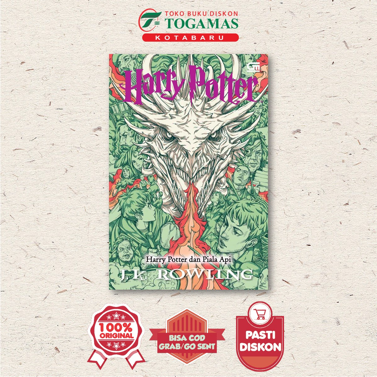 Jual Harry Potter Dan Piala Api (Cover Baru) #4 - J. K. Rowling ...