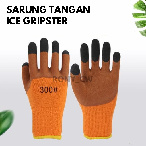 Jual Sarung Tangan Ice Gripster khusus Es atau Suhu dingin Bahan Latex