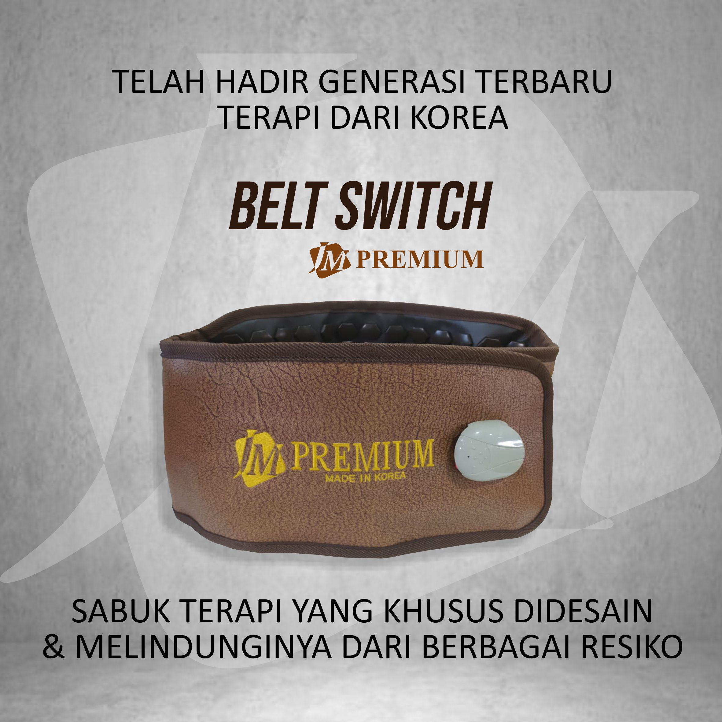 Jual BELT SWITCH | JM PREMIUM | JM DOCTOR Sabuk terapi kesehatan BY JM ...