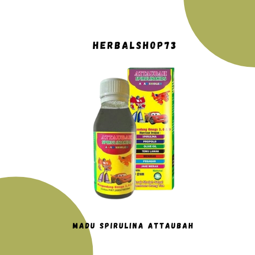 Jual Madu dan Spirulina Untuk Anak Sholeh Madu Spirulina Attaubah Shopee Indonesia