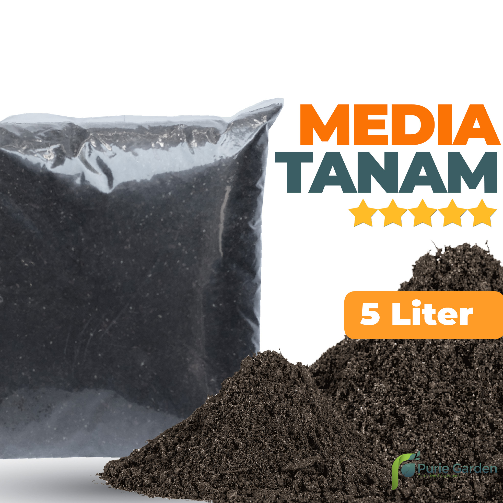 Media Tanam Organik Siap Pakai 5Liter