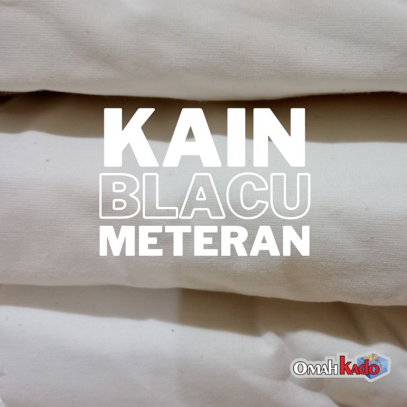 Jual Kain Blacu Belacu Blaco Medium Tebal Untuk Totebag - Lebar 150 ...