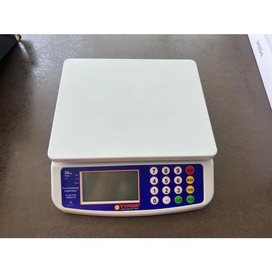 Jual TORA Timbangan Buah Digital 30KG/ Digital Computing Scale 30kg ...