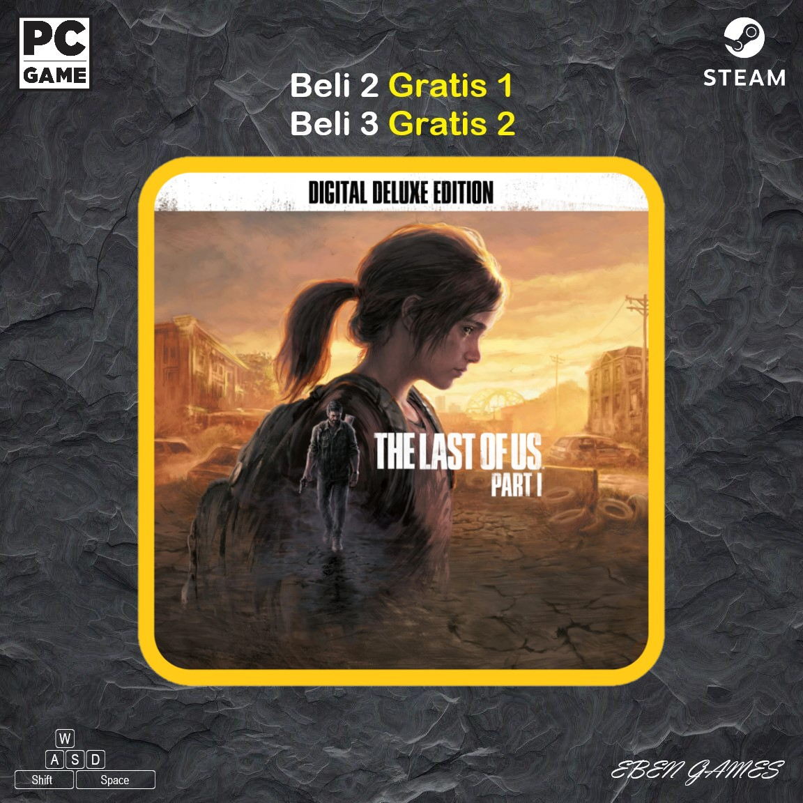 Jual The Last Of Us Part 1 Deluxe Edition PC Games Steam | Shopee Indonesia