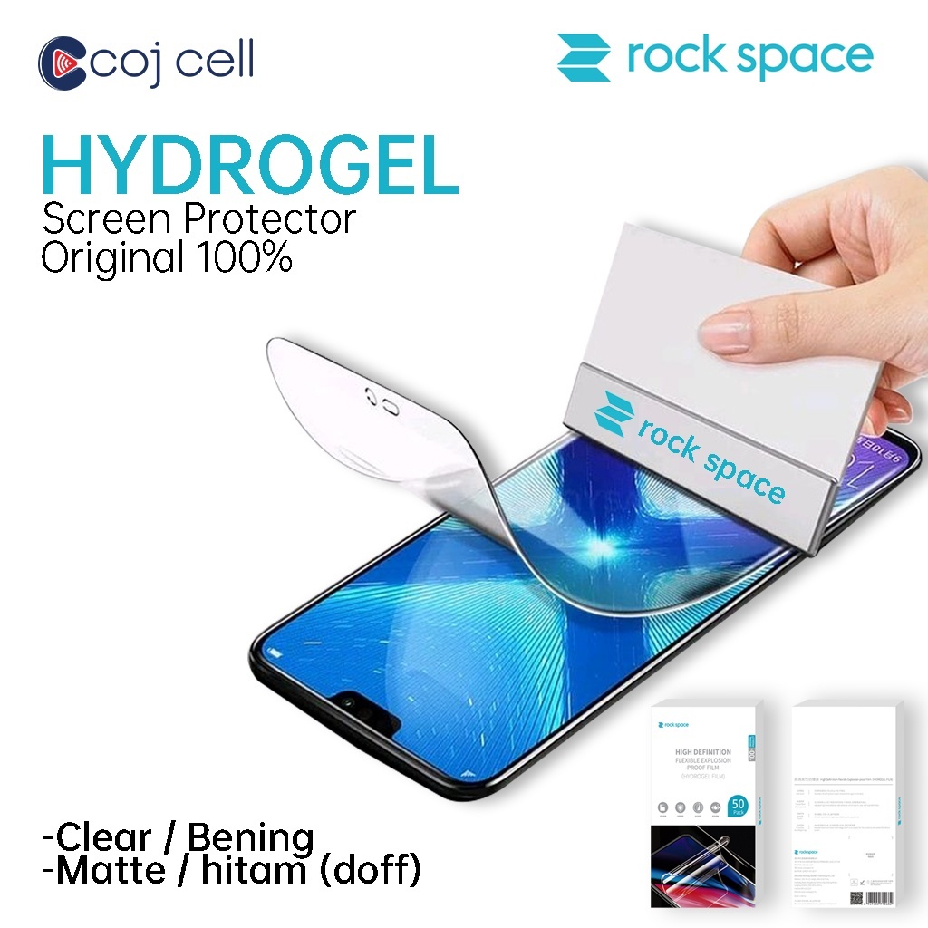 Jual Rock Space Hydrogel SCREEN PROTECTOR 100 ORIGINAL / Bisa Untuk