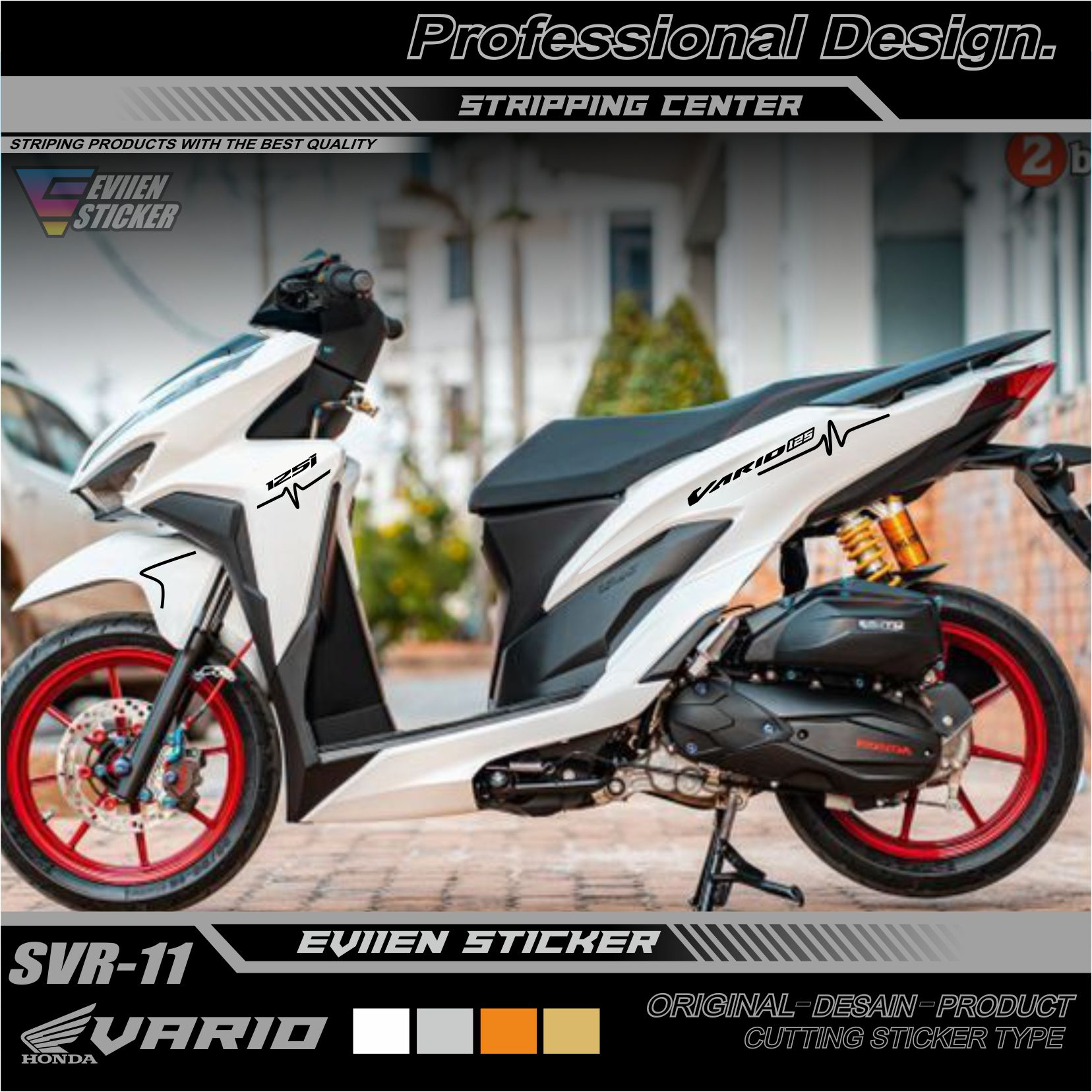 Jual STIKER VARIO NEW 125/150 TAHUN 2018 2019 2020 2021 2022 STRIPING ...